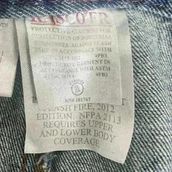 Rasco Cool Girl Flame Resistant Bootcut Jeans Size 9R 32X31.5 - HRC2 NFPA - Picture 15 of 16